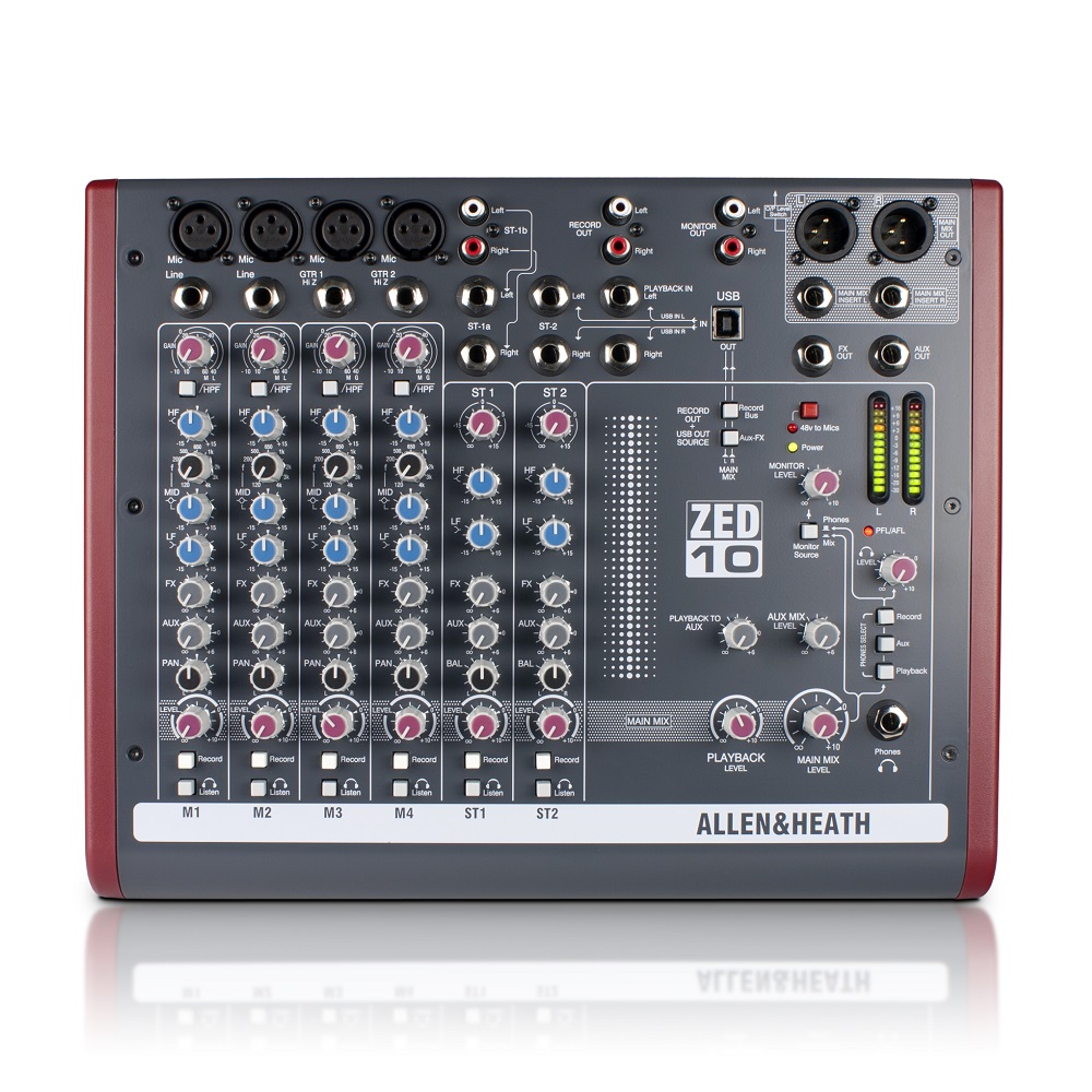 Allen & Heath ZED Series アナログミキサー | 【FULL-TEN】ヒビノ公式