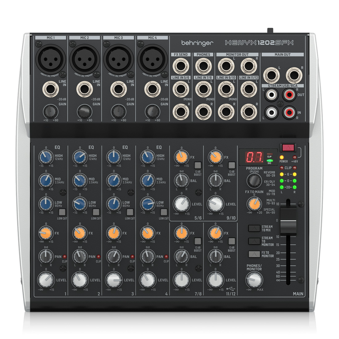 behringer XENYX1202 アナログミキサー楽器 - ミキサー