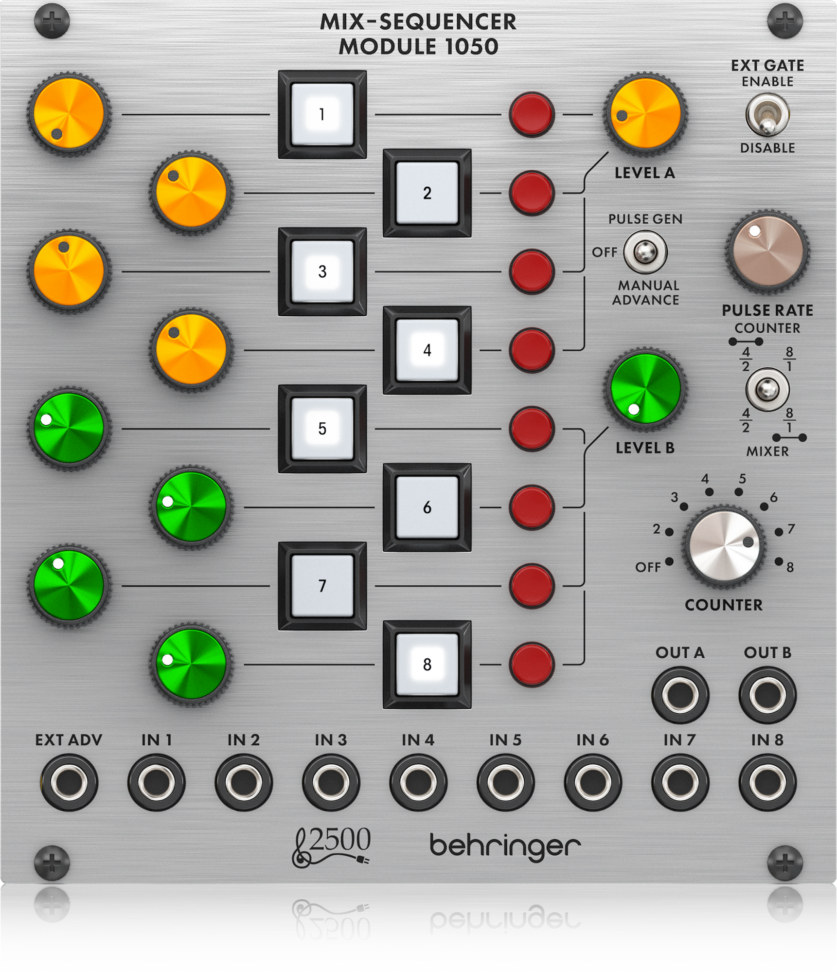 BEHRINGER [MIX-SEQUENCER 1050] モジュラーシンセサイザー