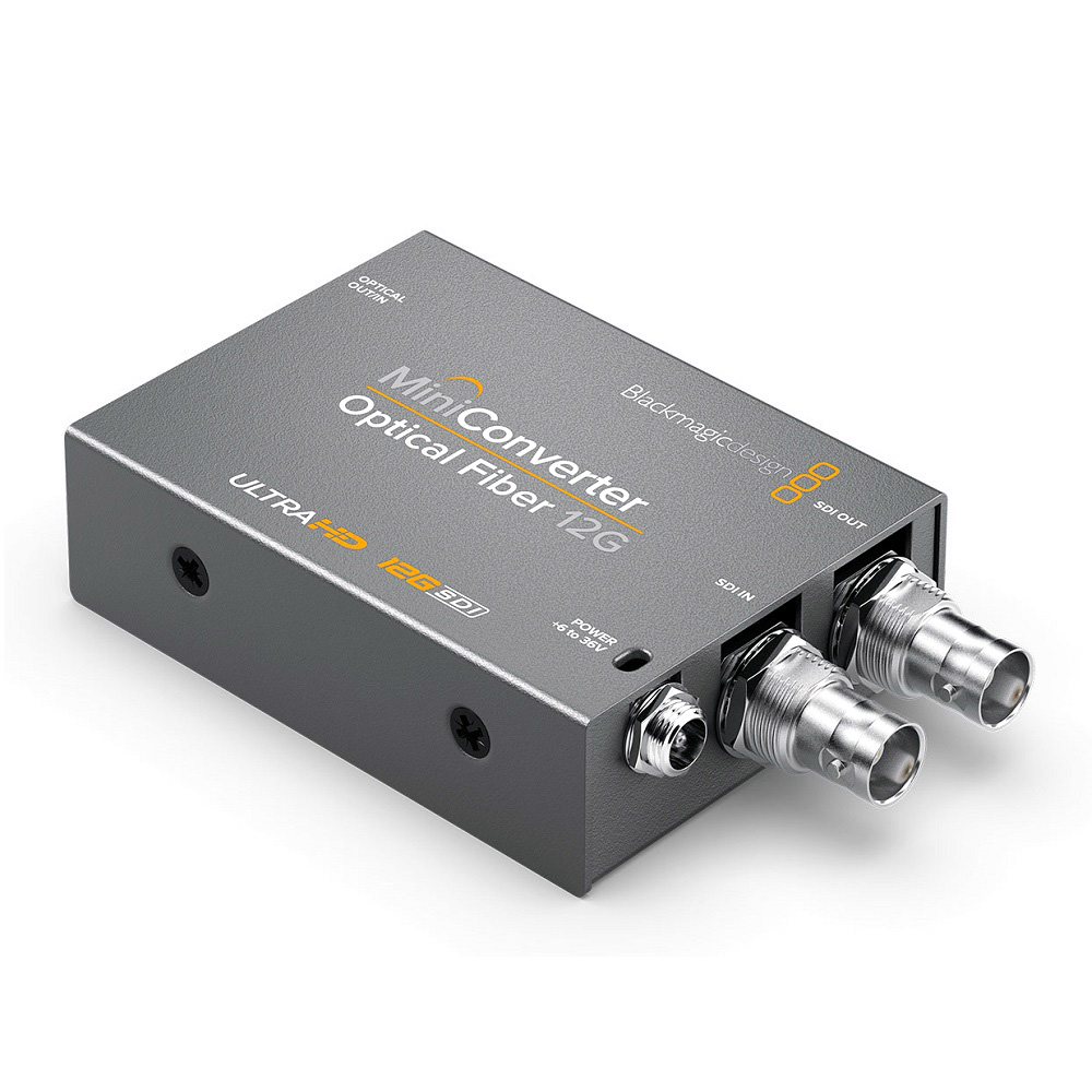 Blackmagic Design [Mini Converter - Optical Fiber 12G] 放送用コンバーター