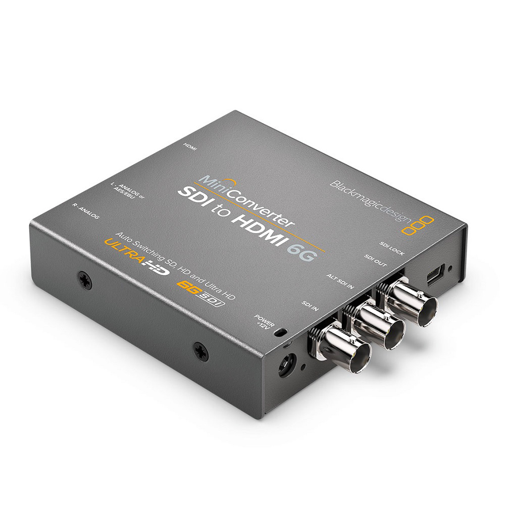 Blackmagic Design [Mini Converter - SDI to HDMI 6G] 放送用コンバーター