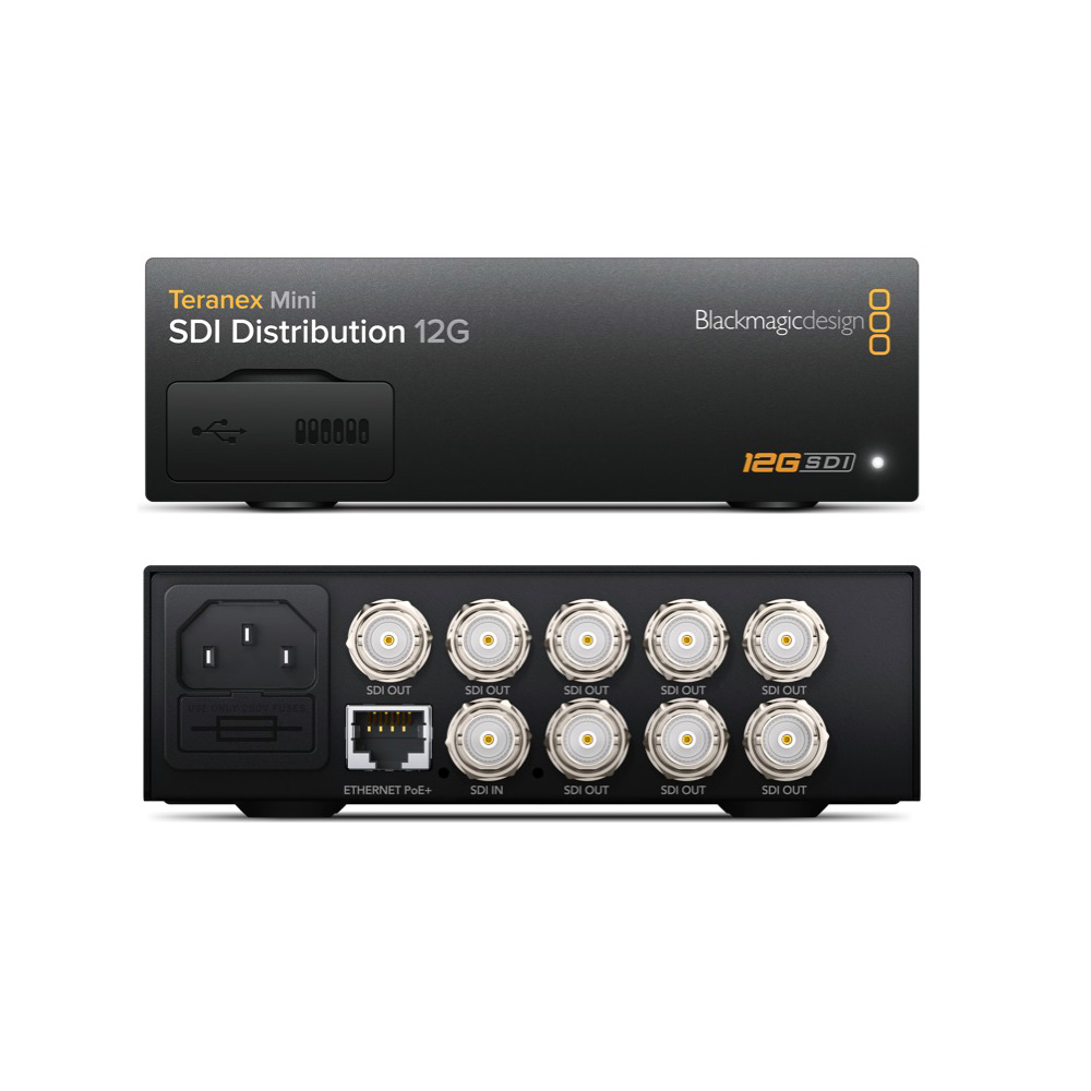 Blackmagic Design [Teranex Mini - SDI Distribution 12G] 放送用コンバーター