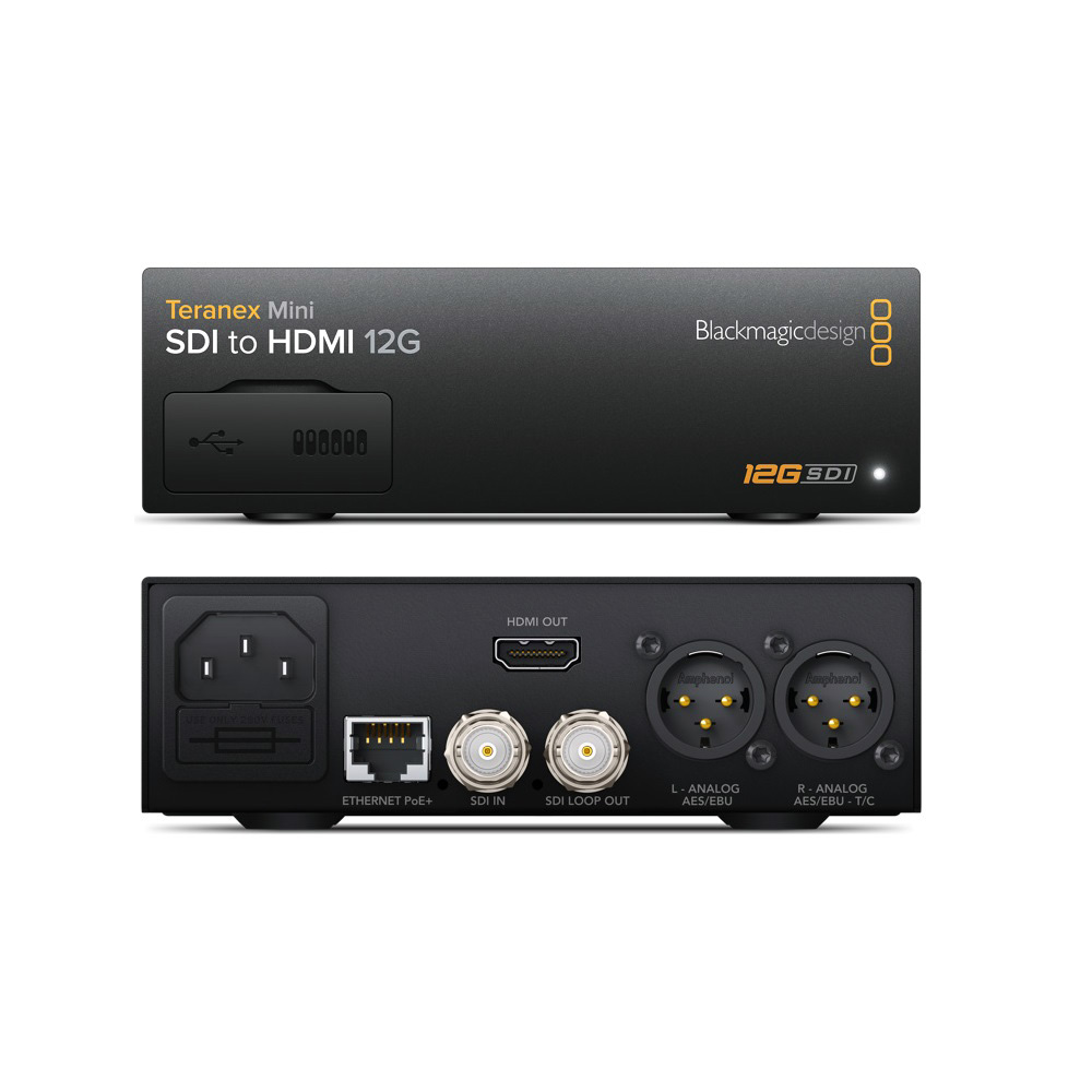 Blackmagic Design [Teranex Mini - SDI to HDMI 12G] 放送用コンバーター