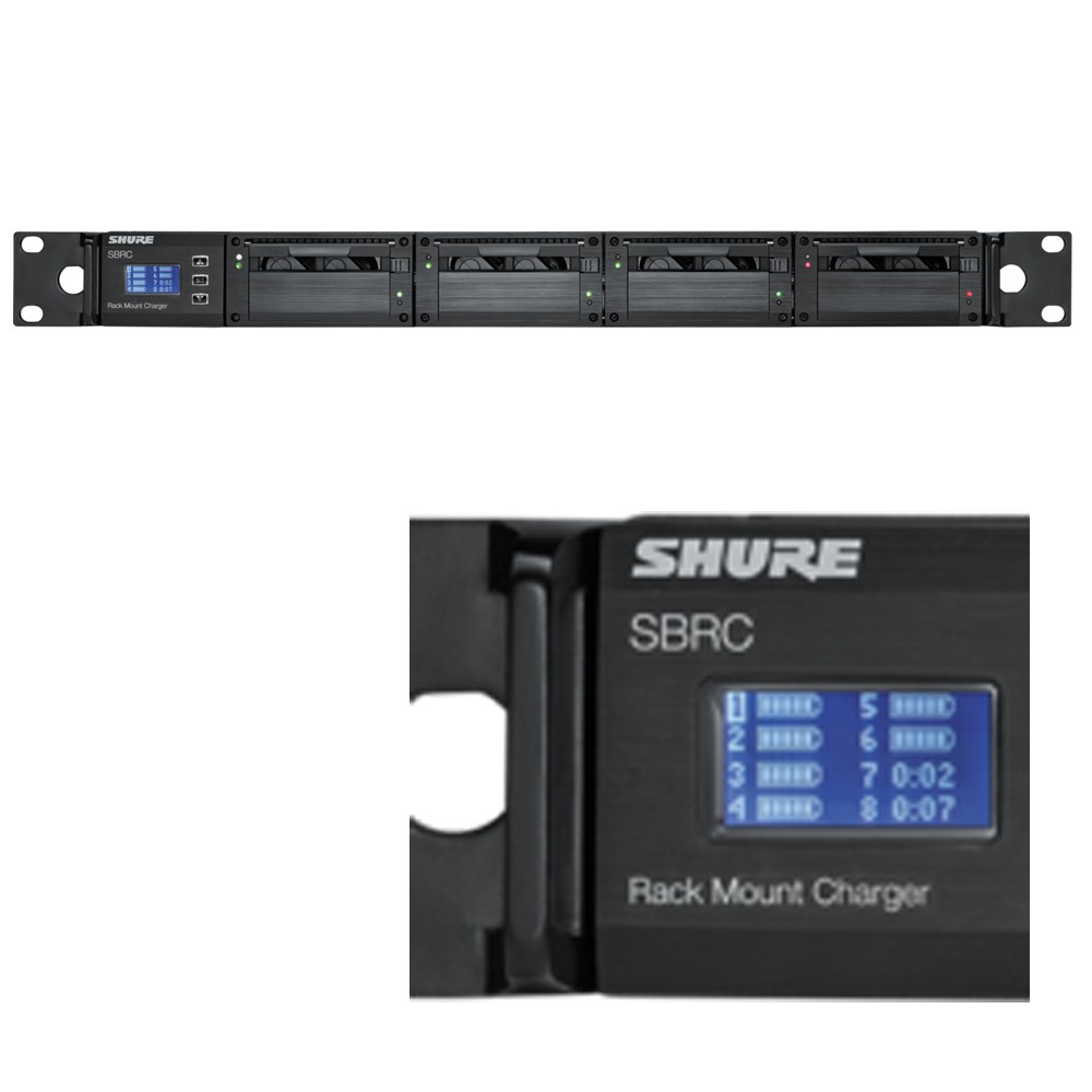 Shure [SBRC-J] ラックマウント型充電ステーション