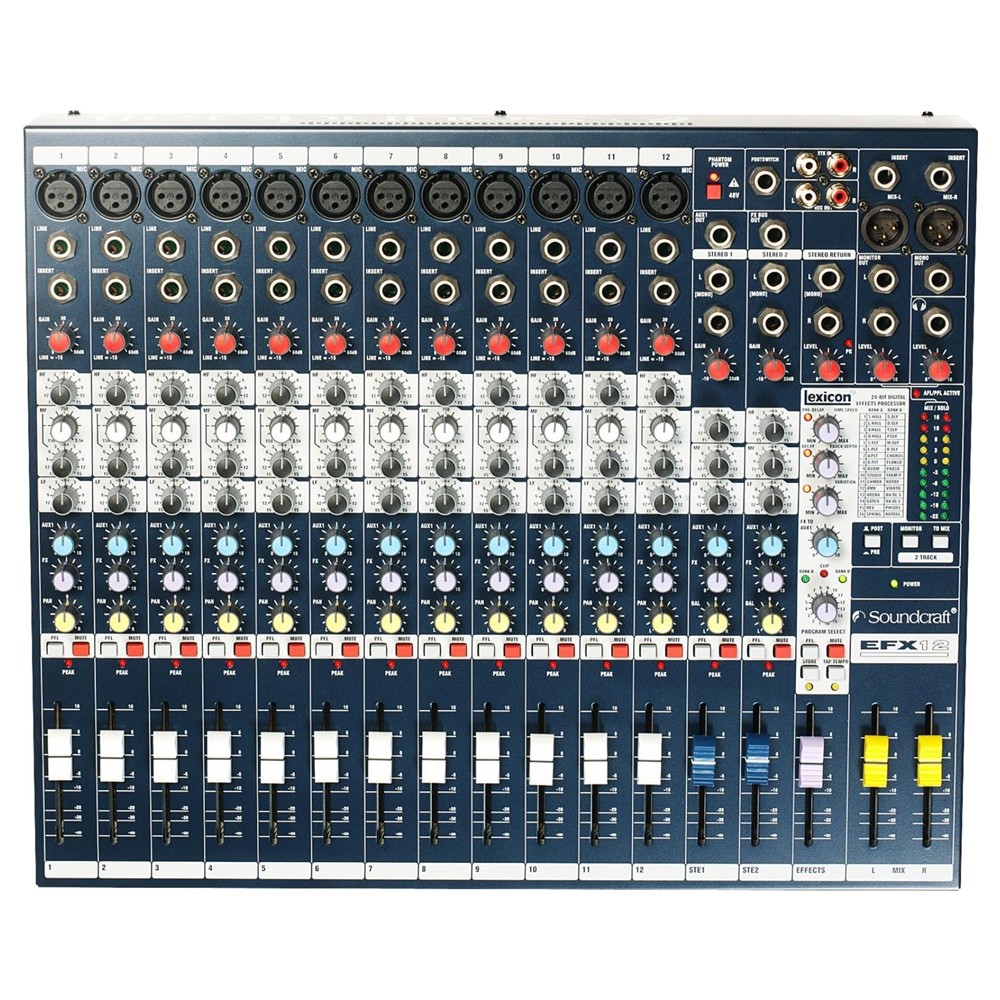 Soundcraft　EFX12　アナログミキサー-