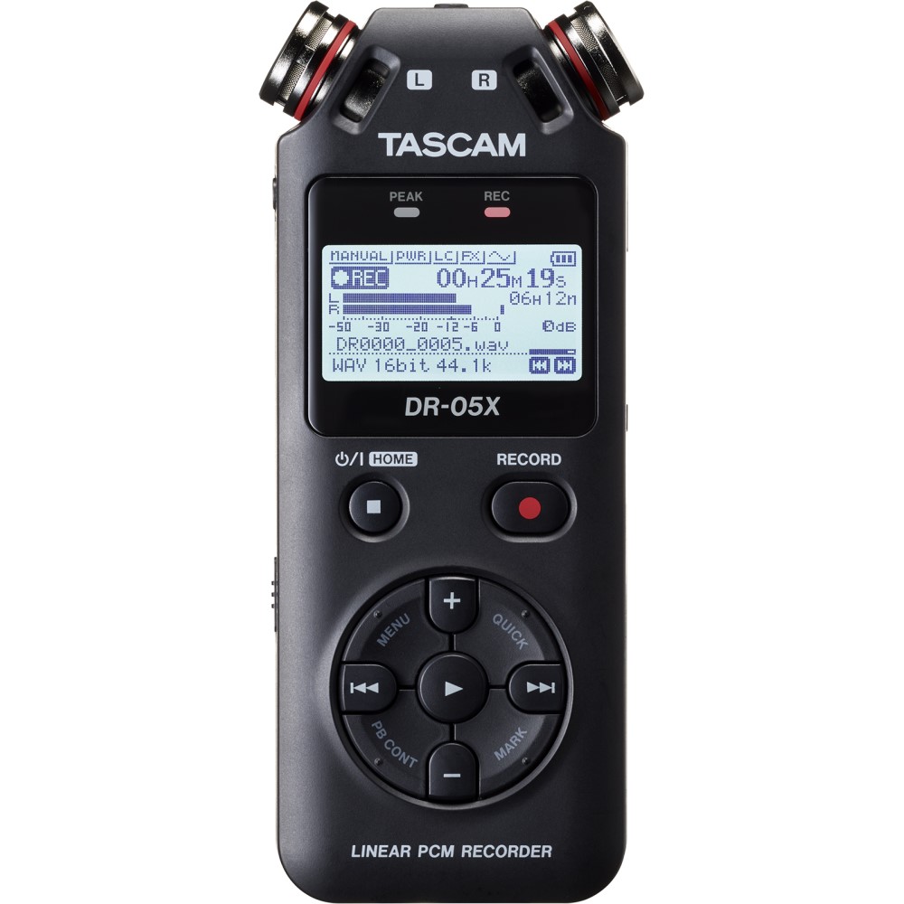 TASCAM [DR-05X] USB オーディオインターフェース搭載 ステレオオーディオレコーダー