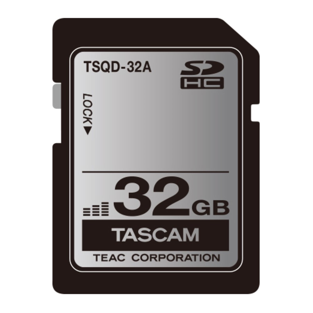 TASCAM [TSQD-32A] 32GB SDHCカード