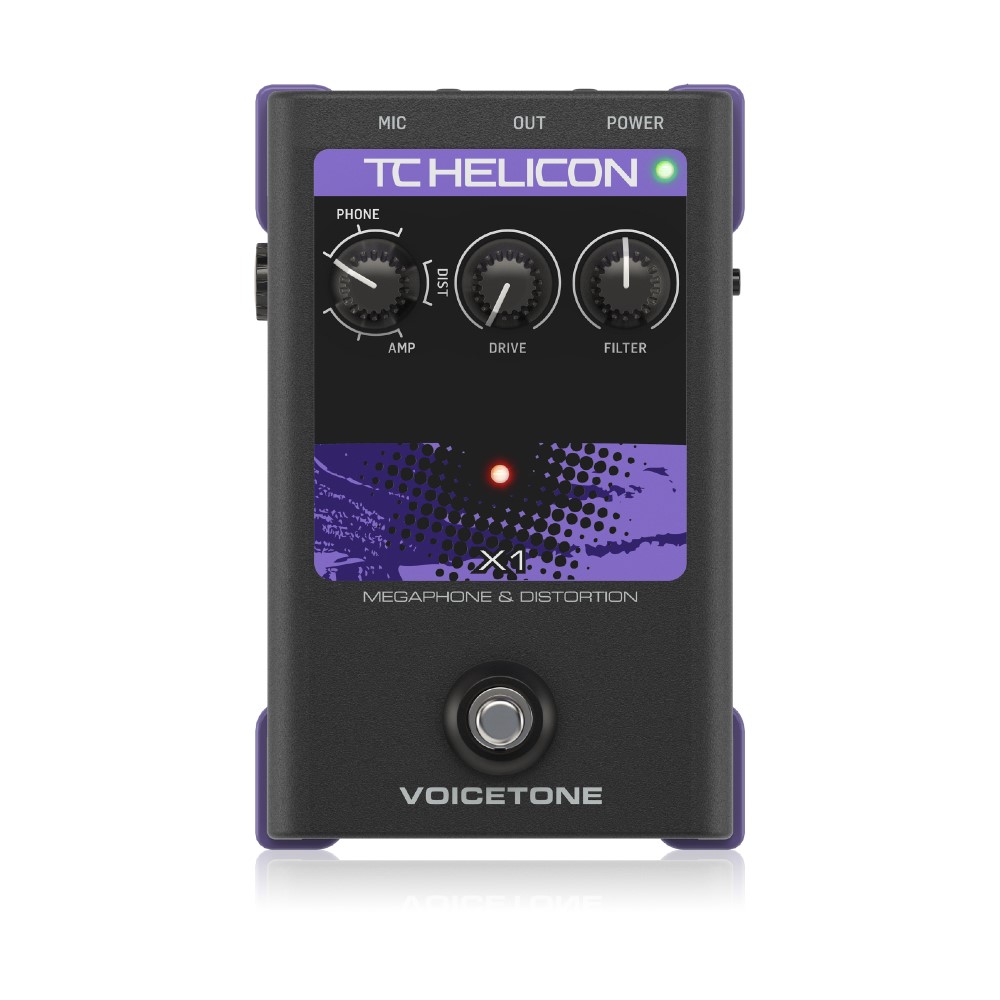 TC HELICON X1 ボーカル エフェクター voicetone ヘリコン