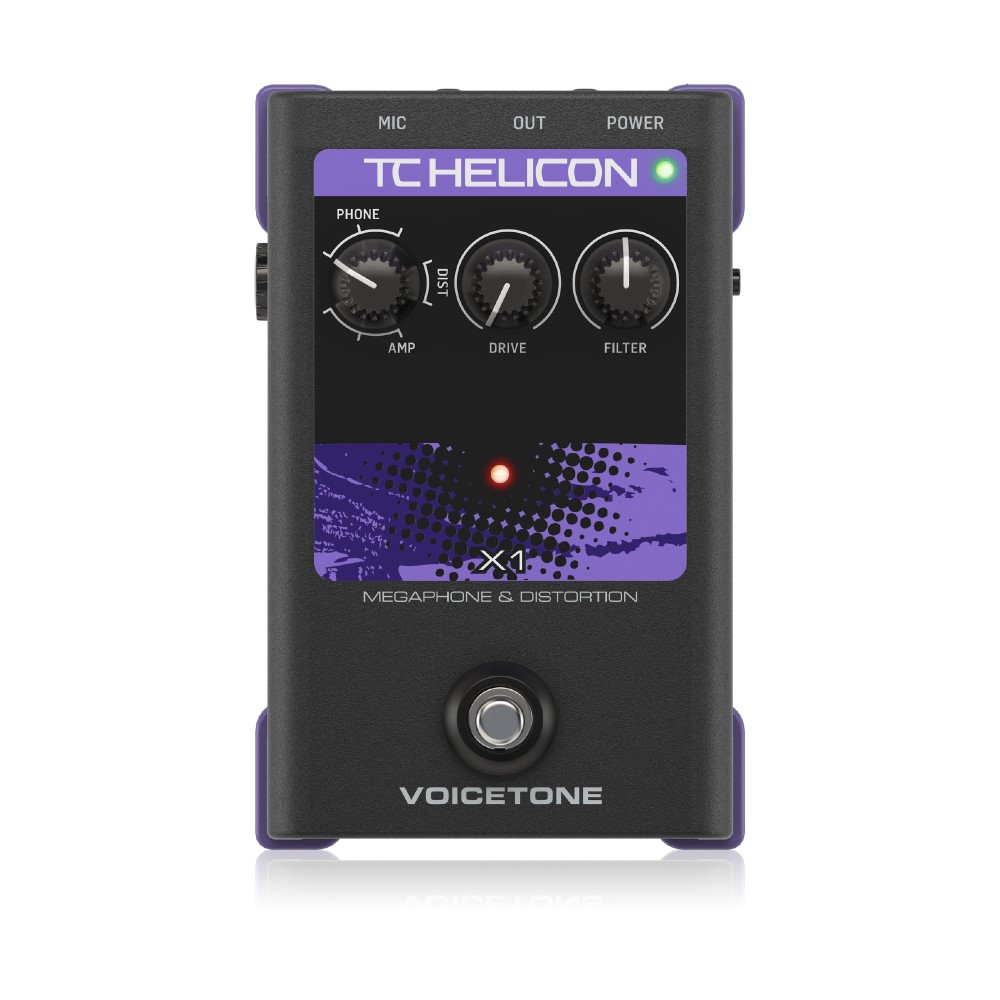 TC-Helicon VoiceTone C1 ボーカルエフェクター - レコーディング/PA機器