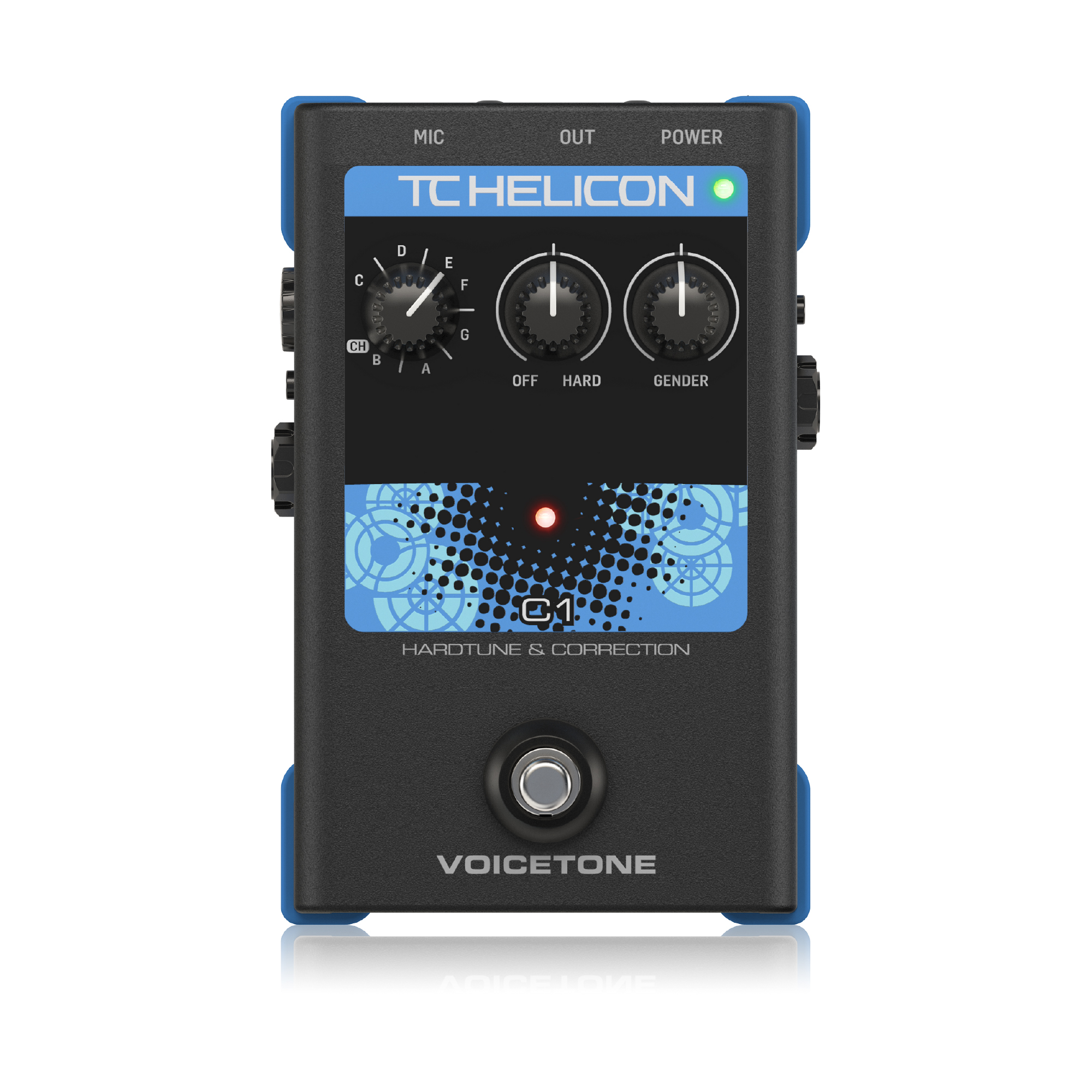 TC-Helicon VoiceTone C1 ボーカルエフェクター - レコーディング/PA機器