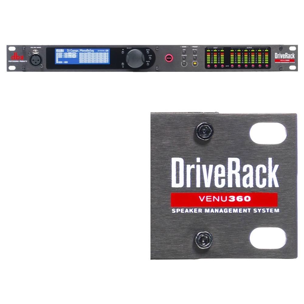 dbx [DriveRack VENU360] PAプロセッサー 箱痛みアウトレット